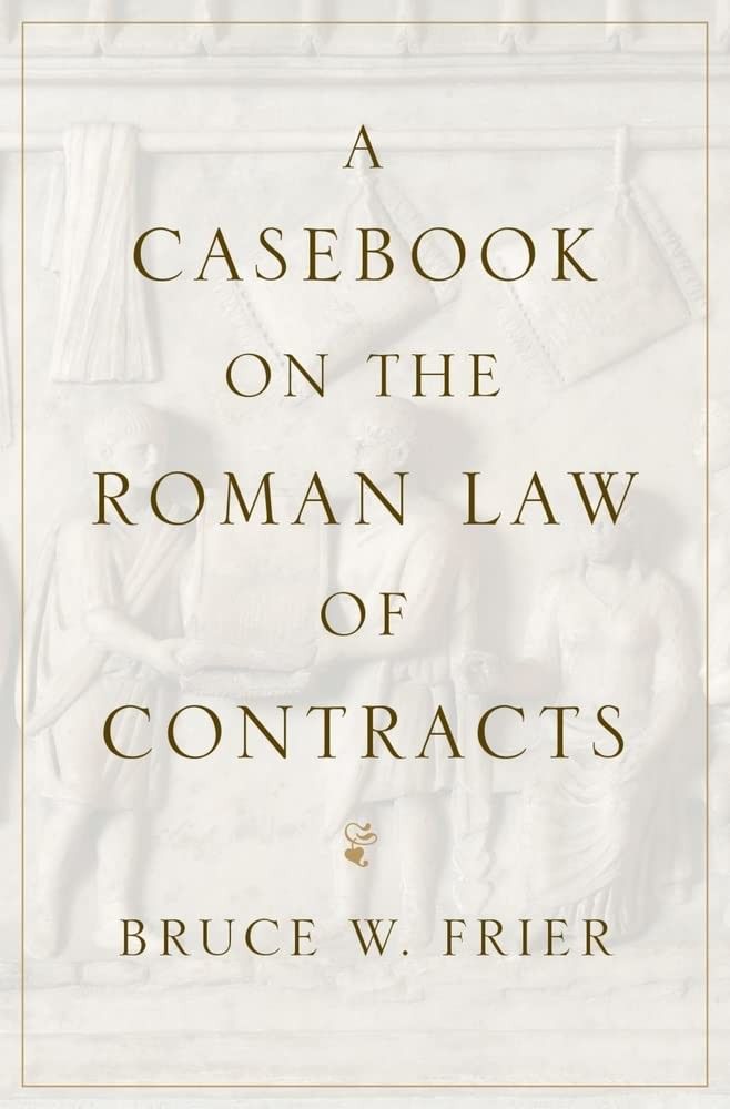 Roman Law of Contracts Study
